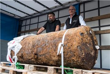 WWII bomb disposal in Frankfurt am Main