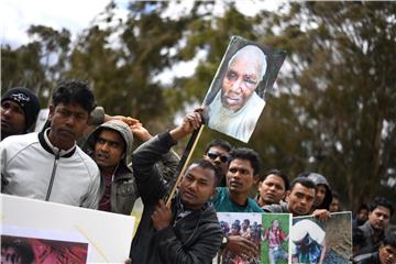 AUSTRALIA MYANMAR ROHINGYA PROTEST