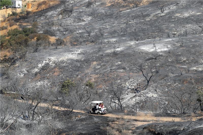 USA CALIFORNIA LA TUNA FIRE