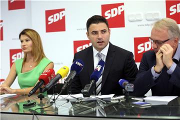 Tiskovna konferencija SDP-a 