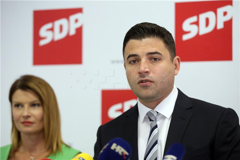 Tiskovna konferencija SDP-a 