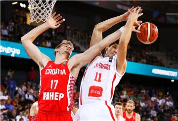 EuroBasket: Hrvatska - Crna Gora 76-72