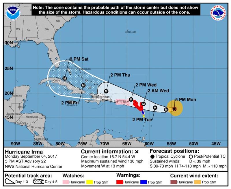 USA WEATHER HURRICANE IRMA