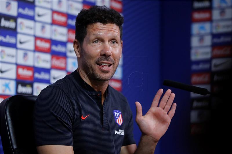 Simeone na klupi Atletica do 2020.