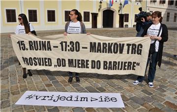 Najava prosvjeda Od mjere do barijere – Mladi vrijede više