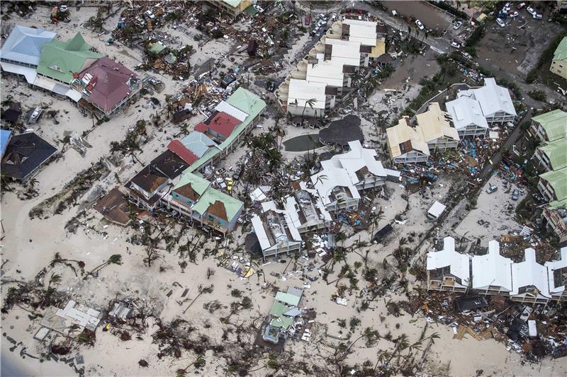 Nakon što je poharao Sveti Martin i Barbudu, uragan Irma dospio do Portorika