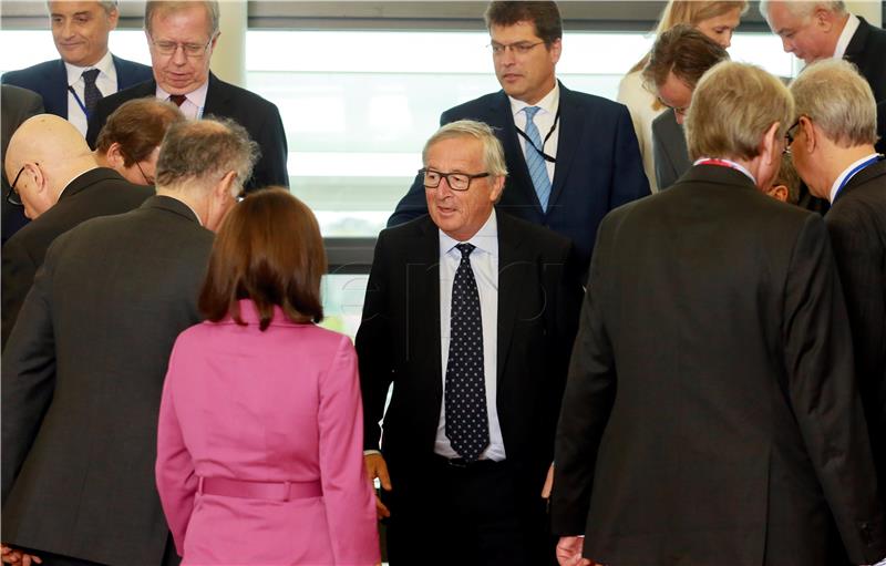 BELGIUM EU COMMISSION JUNCKER RECEIVE AMBASSADORS