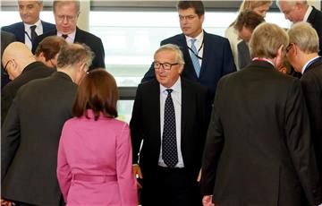 BELGIUM EU COMMISSION JUNCKER RECEIVE AMBASSADORS