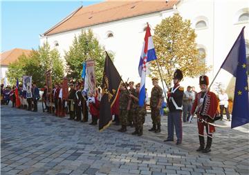 Varaždinska husarska graničarska pukovnija za desetu obljetnicu ugostila brojne postrojbe