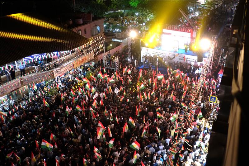 IRAQ ERBIL REFERENDUM CAMPAIGN