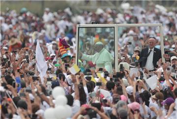 COLOMBIA BELIEF POPE FRANCIS VISIT