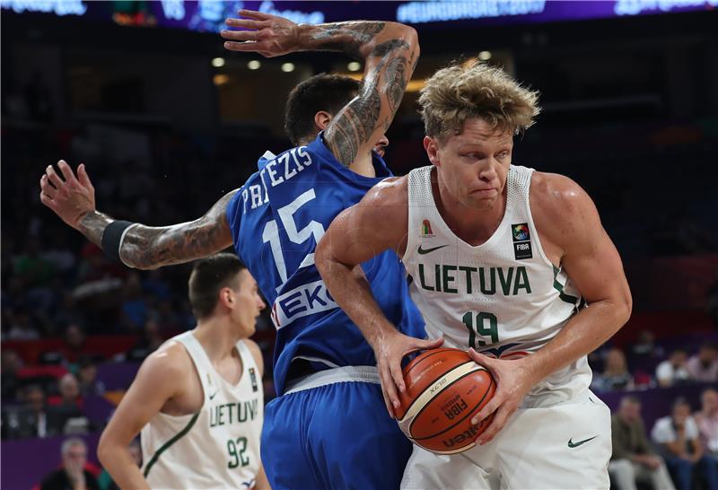 Eurobasket: Grčka - Litva 77-64