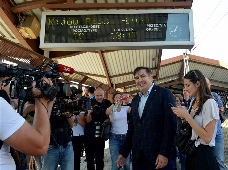 POLAND UKRAINE SAAKASHVILI