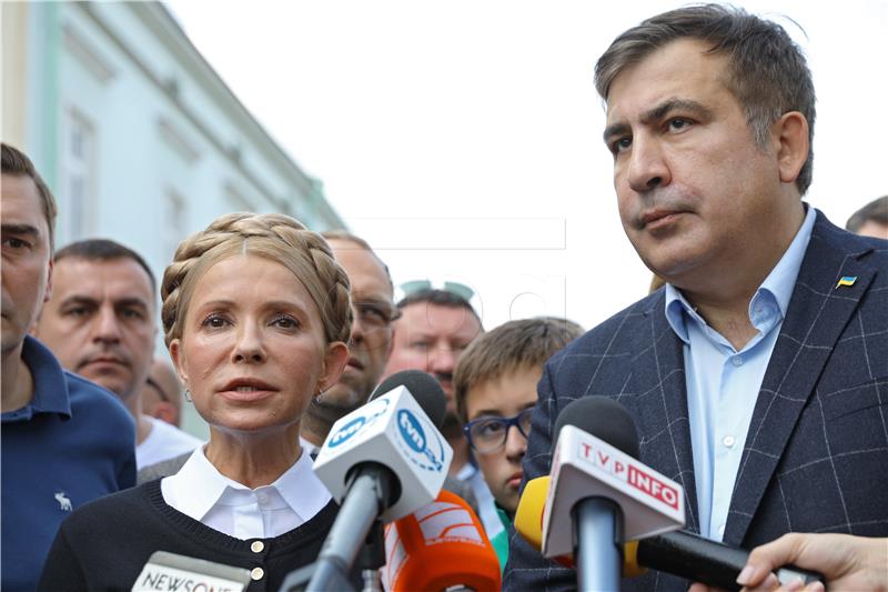 POLAND UKRAINE SAAKASHVILI