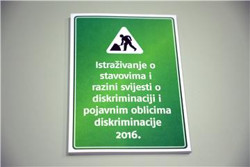 Predstavljanje rezultata "Istraživanja o stavovima i razini svijesti o diskriminaciji i pojavnim oblicima diskriminacije"