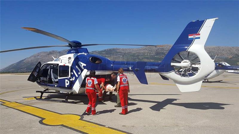 Dubrovačko-neretvanska županija: Tijekom ljeta helikopterom zbrinuta 103 hitna pacijenta