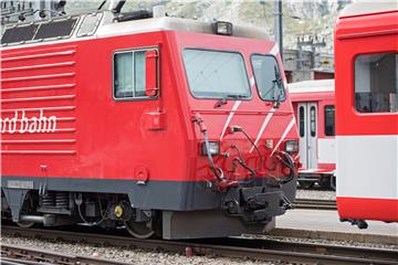 SWITZERLAND TRAIN CRASH ANDERMATT