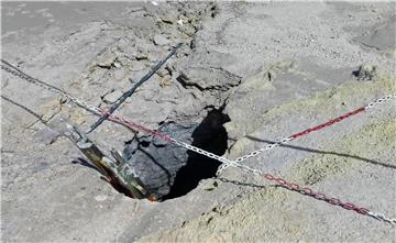 ITALY ACCIDENT CRATER DEATH