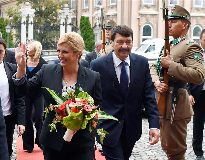 Predsjednica: Mađarska ne ucjenjuje RH i njezina odluka nije povezana sa slovenskom 