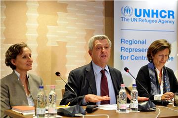 HUNGARY UNHCR GRANDI VISIT