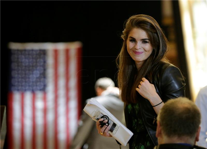 Hope Hicks imenovana direktoricom za komunikacije Bijele kuće