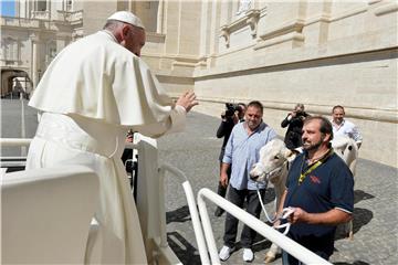 VATICAN CHURCHES POPE WEEKLY GENERAL AUDIENCE