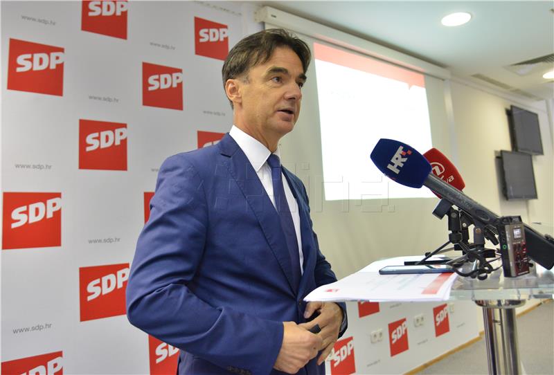 Konferencija za novinare SDP-a na temu „Krize korištenja EU fondova“ 