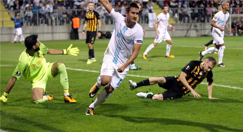 EL: Rijeka - AEK 1-2