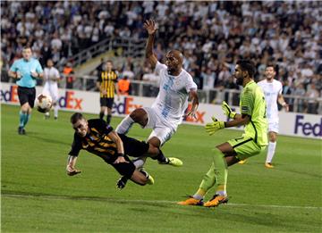 EL: Rijeka - AEK 1-1 (poluvrijeme)