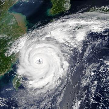 SPACE EAST CHINA SEA TYPHOON TALIM