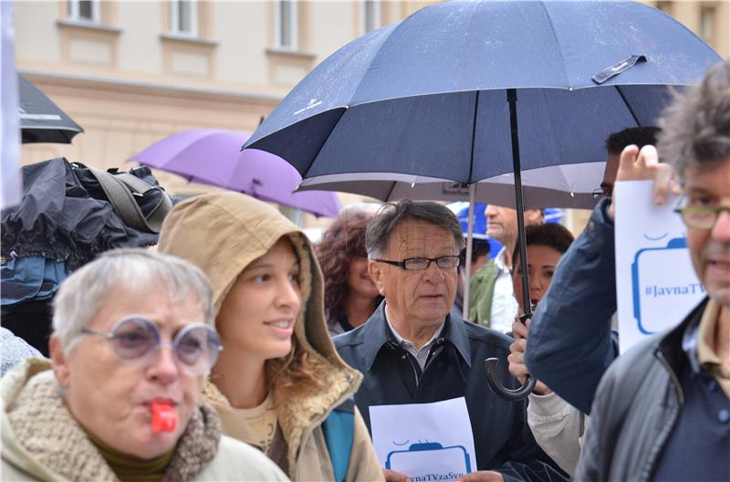 Prosvjed Hrvatska uživo