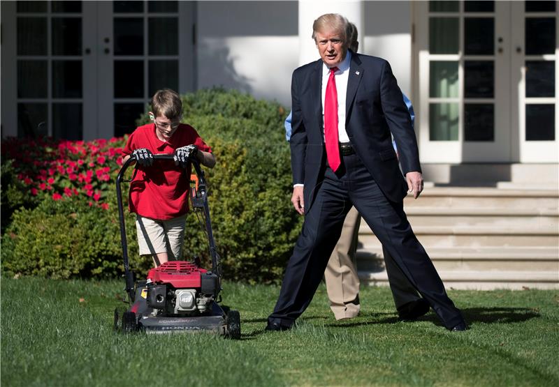 USA TRUMP MOWER