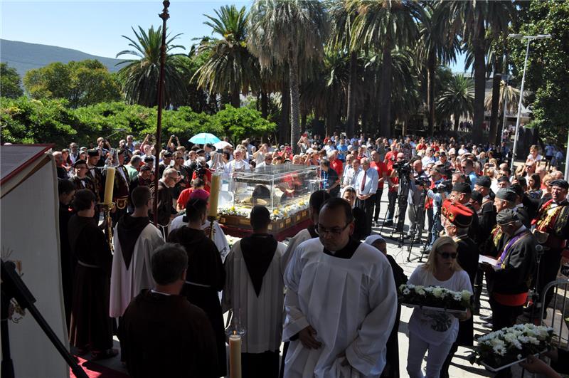 Tijelo sv. Leopolda stiglo u Herceg Novi