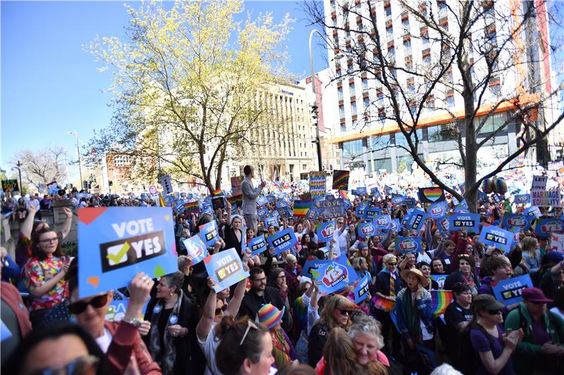 AUSTRALIA MARRIAGE EQUALITY RALLY