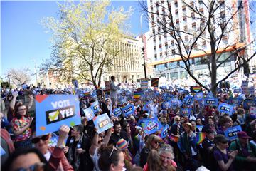 AUSTRALIA MARRIAGE EQUALITY RALLY