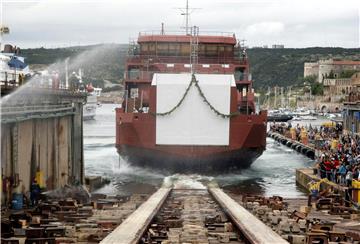 Kraljevica shipyard launches ferry for Rapska Plovidba shipping company