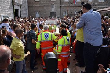 Dubrovnik: Ispraćaj relikvije tijela sv. Leopolda Bogdana Mandića