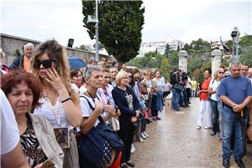 Dubrovnik: Ispraćaj relikvije tijela sv. Leopolda Bogdana Mandića