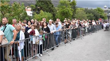 Dubrovnik: Ispraćaj relikvije tijela sv. Leopolda Bogdana Mandića