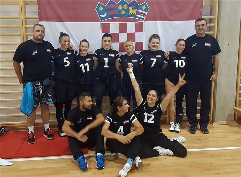 Četvrto mjesto za hrvatske  reprezentativke u sjedećoj odbojci 