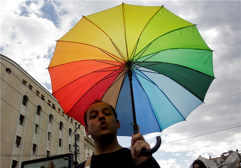 SERBIA SOCIETY GAY PRIDE PARADE