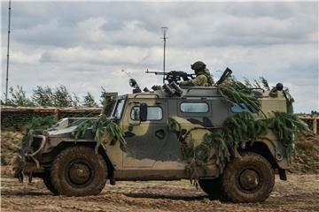 BELARUS RUSSIA MILITARY DRILL ZAPAD 2017