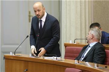 Croatian Parliament session