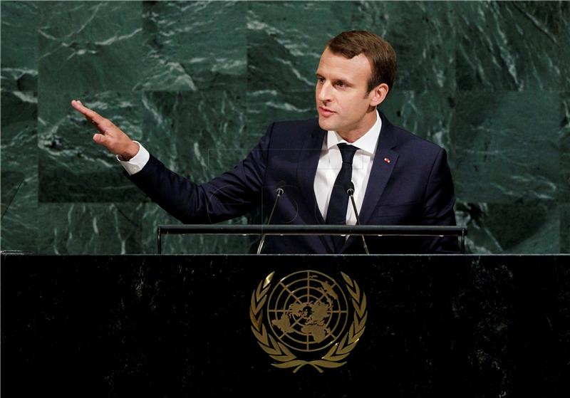 Macron u UN-u predlaže kontaktnu skupinu za Siriju