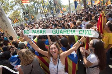 SPAIN CATALONIA PROTESTS