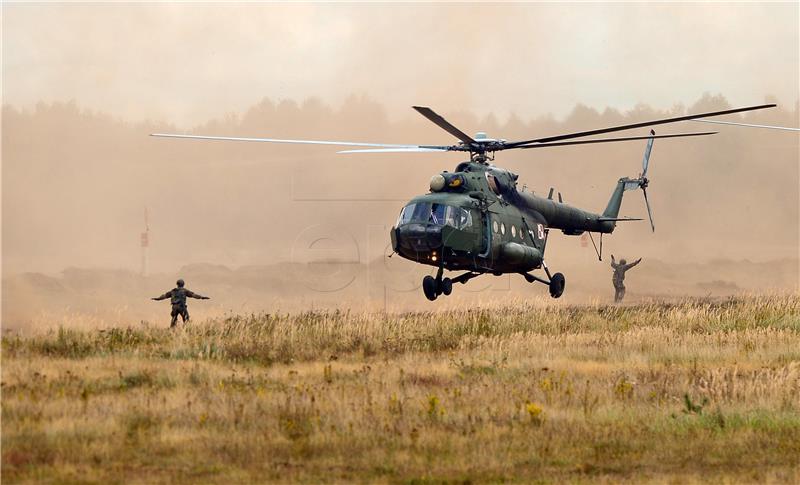 POLAND DEFENSE MILITARY EXERCISES