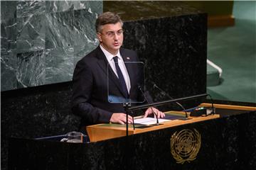  Plenković govorio pred Općom skupštinom UN-a