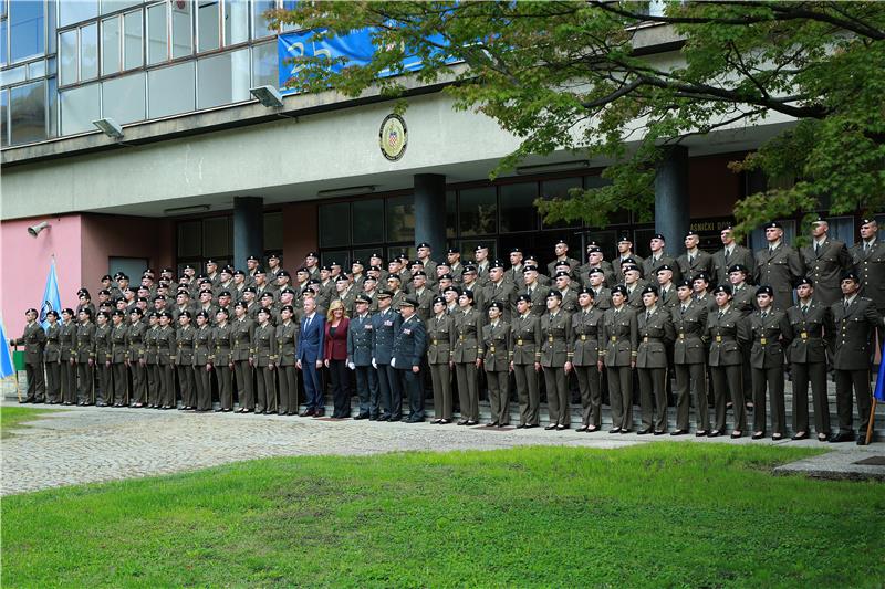 Svečana prisega 15. naraštaja kadeta na Hrvatskom vojnom učilištu