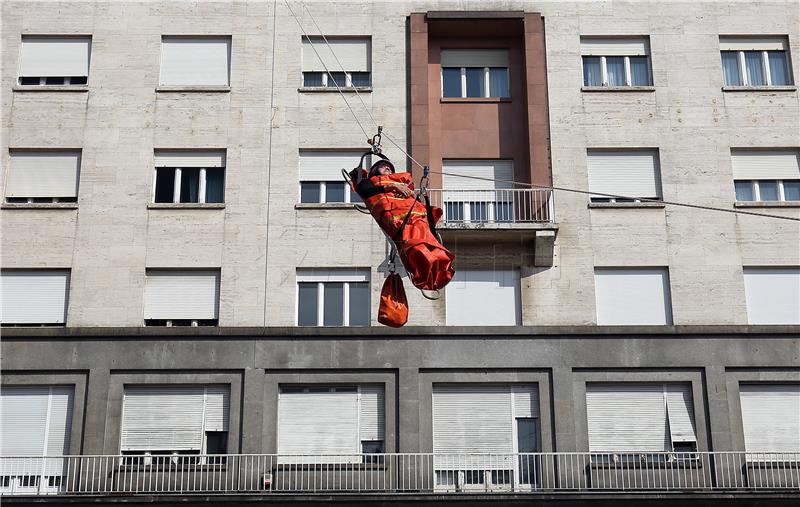 Vježba civilne zaštite grada Zagreba "Urbano spašavanje 2017." 