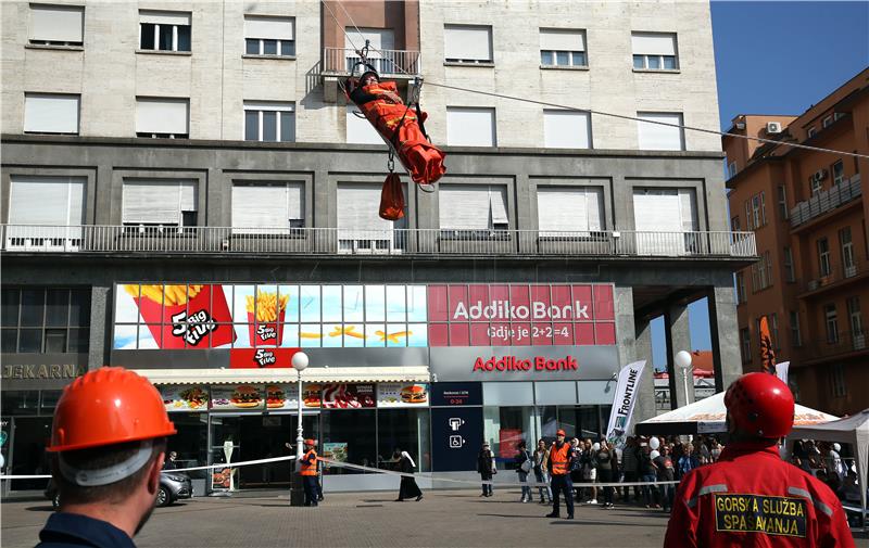 Vježba civilne zaštite grada Zagreba "Urbano spašavanje 2017." 